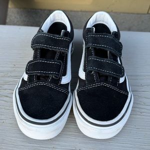 Boys Vans Velcro straps